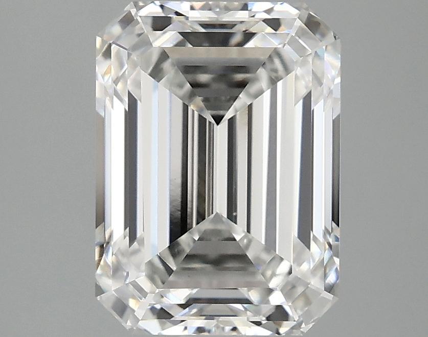 3.06 Carat Emerald Shaped Excellent Cut VS1 IGI Certified Lab Grown Diamond