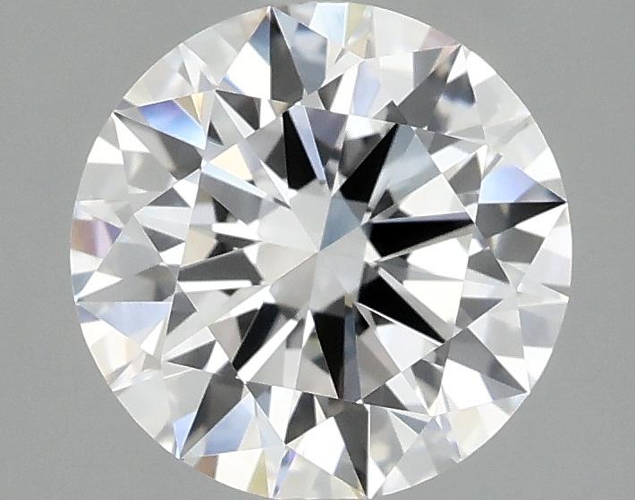 2.05 Carat Round Shaped Excellent Cut VVS2 IGI Certified Lab Grown Diamond