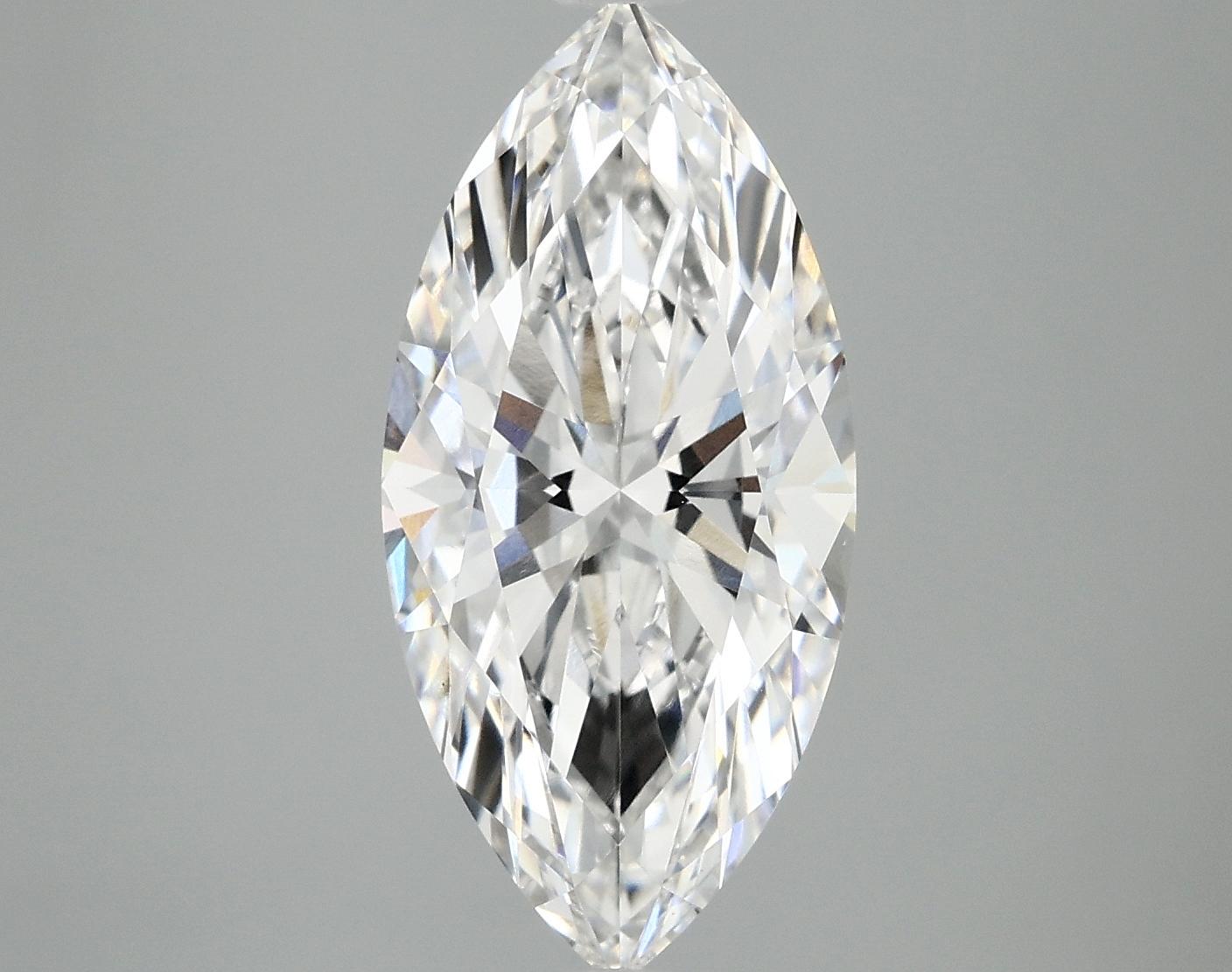 4.05 Carat Marquise Shaped Excellent Cut VS1 IGI Certified Lab Grown Diamond