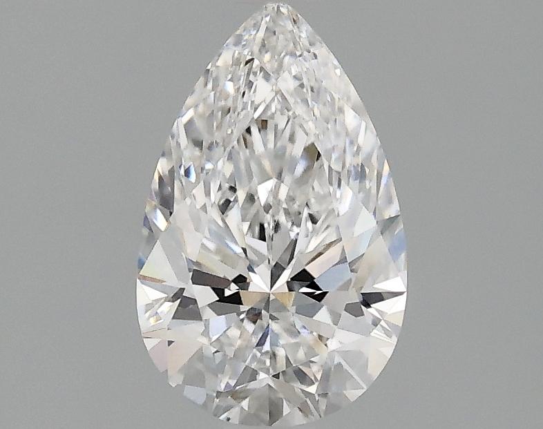 1.09 Carat Pear Shaped Ideal Cut VVS2 IGI Certified Lab Grown Diamond