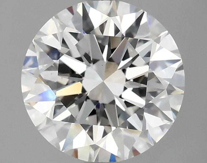 2.07 Carat Round Shaped Ideal Cut VS1 IGI Certified Lab Grown Diamond