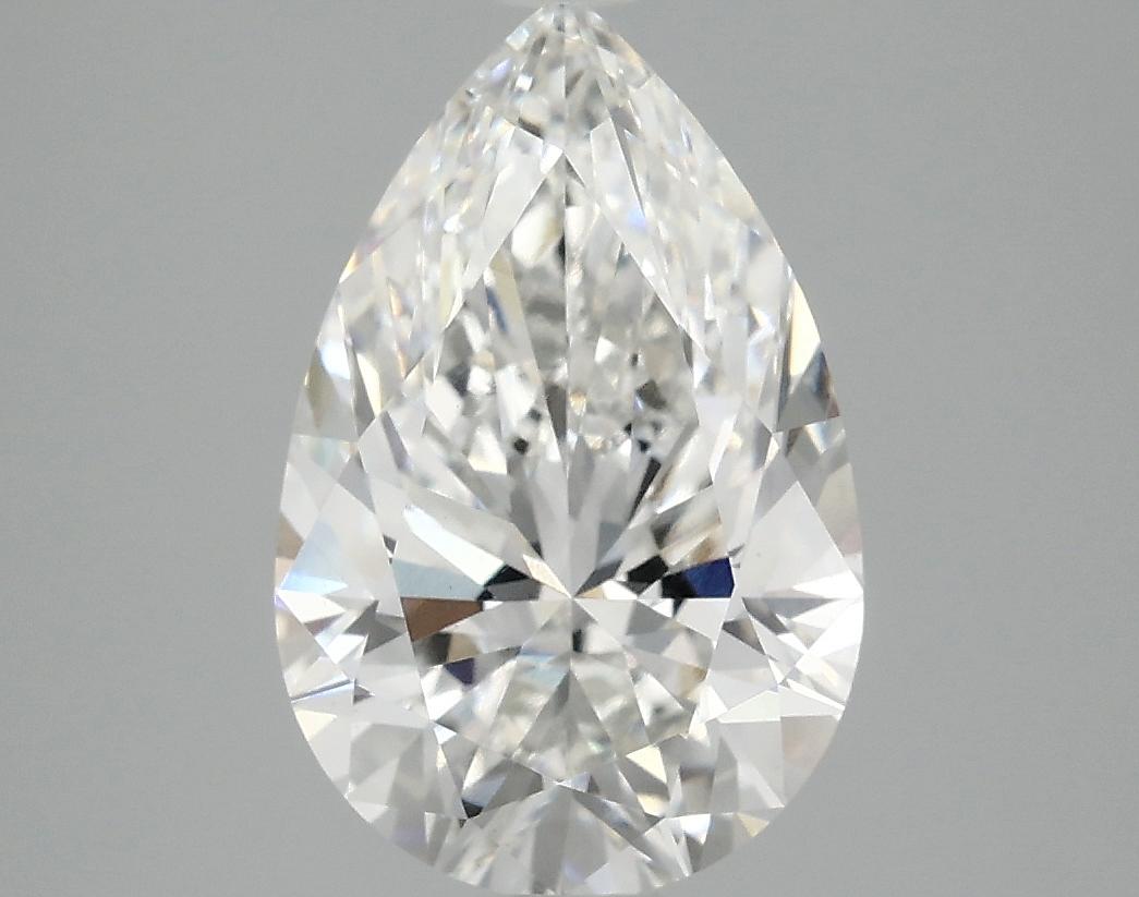 3.09 Carat Pear Shaped Ideal Cut VS1 IGI Certified Lab Grown Diamond