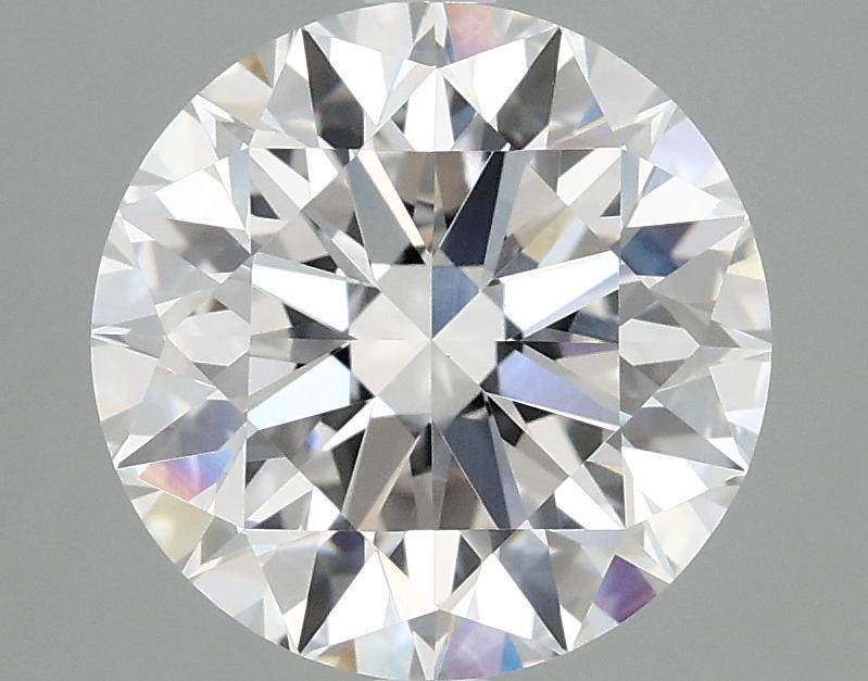 3.09 Carat Round Shaped Ideal Cut VVS2 IGI Certified Lab Grown Diamond