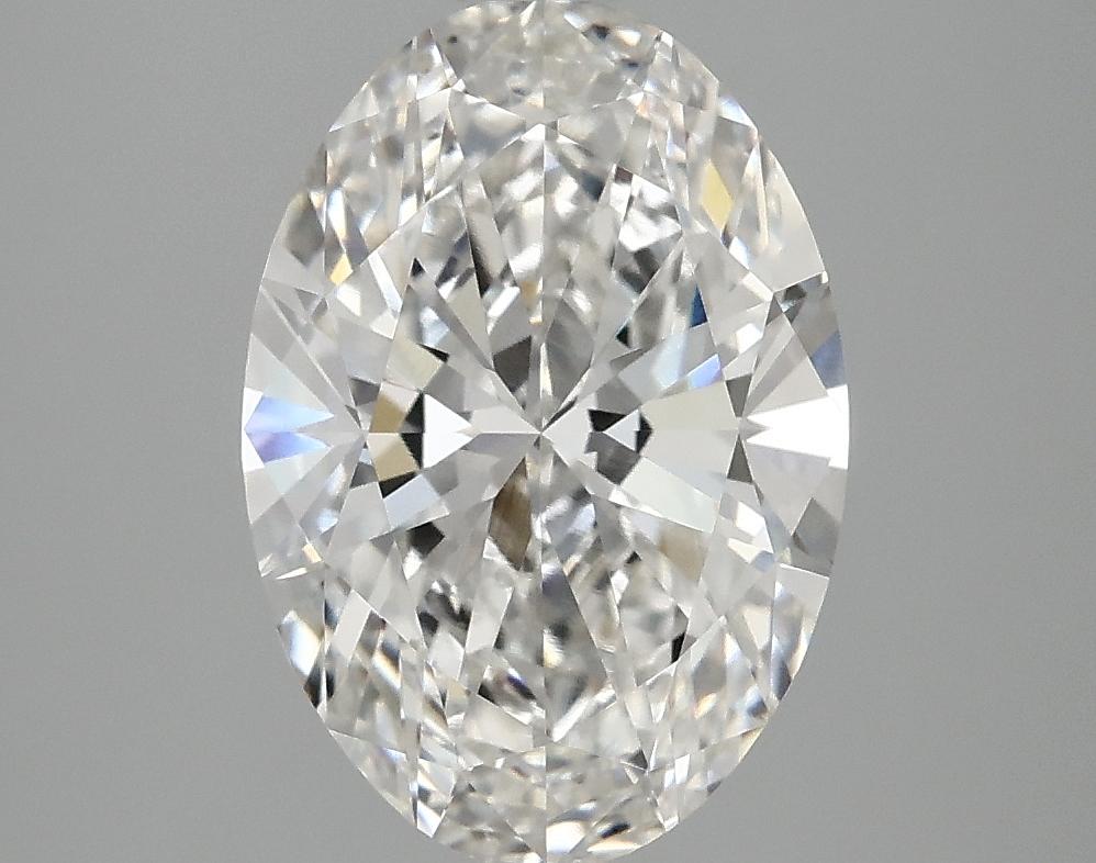 3.02 Carat Oval Shaped Ideal Cut VVS2 IGI Certified Lab Grown Diamond