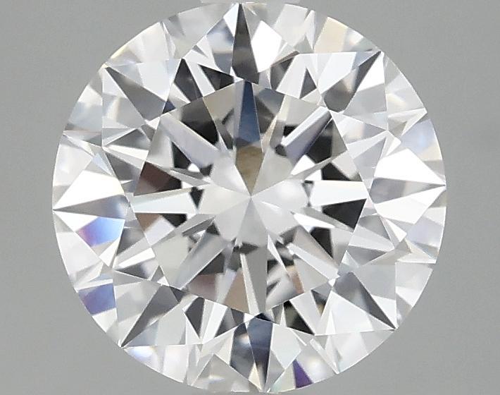 2.08 Carat Round Shaped Ideal Cut VVS2 IGI Certified Lab Grown Diamond
