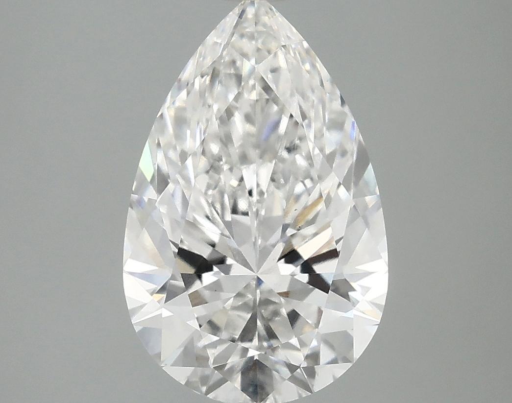 3.08 Carat Pear Shaped Ideal Cut VS1 IGI Certified Lab Grown Diamond