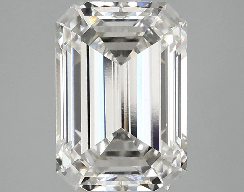 3.05 Carat Emerald Shaped Ideal Cut VVS2 IGI Certified Lab Grown Diamond