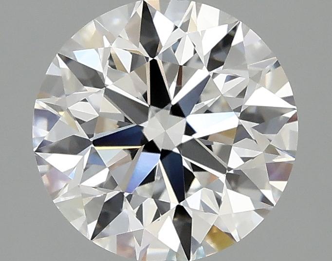2.03 Carat Round Shaped Excellent Cut VVS2 IGI Certified Lab Grown Diamond