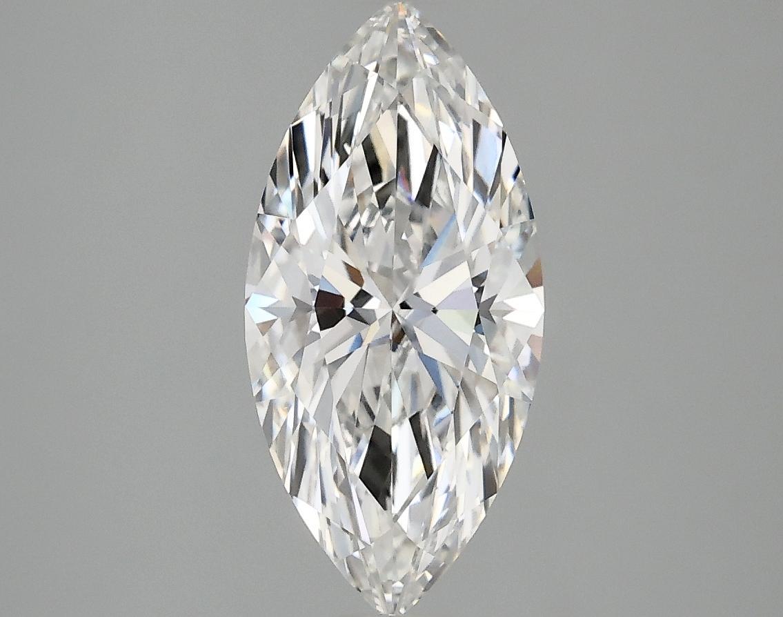 2.01 Carat Marquise Shaped Excellent Cut VVS2 IGI Certified Lab Grown Diamond