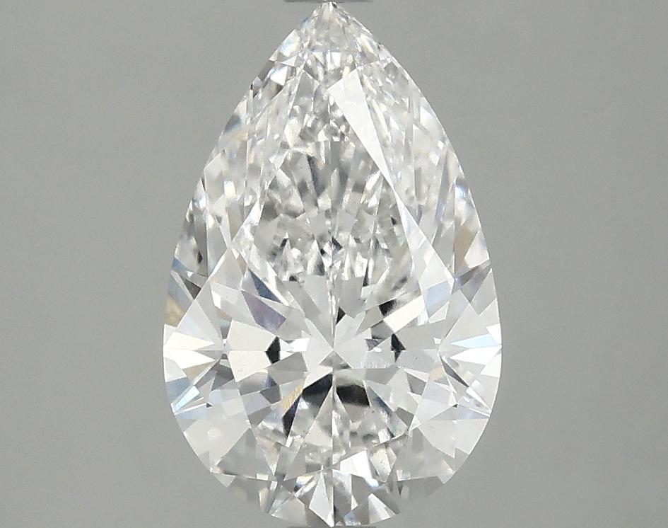 2.0 Carat Pear Shaped Ideal Cut VS2 IGI Certified Lab Grown Diamond