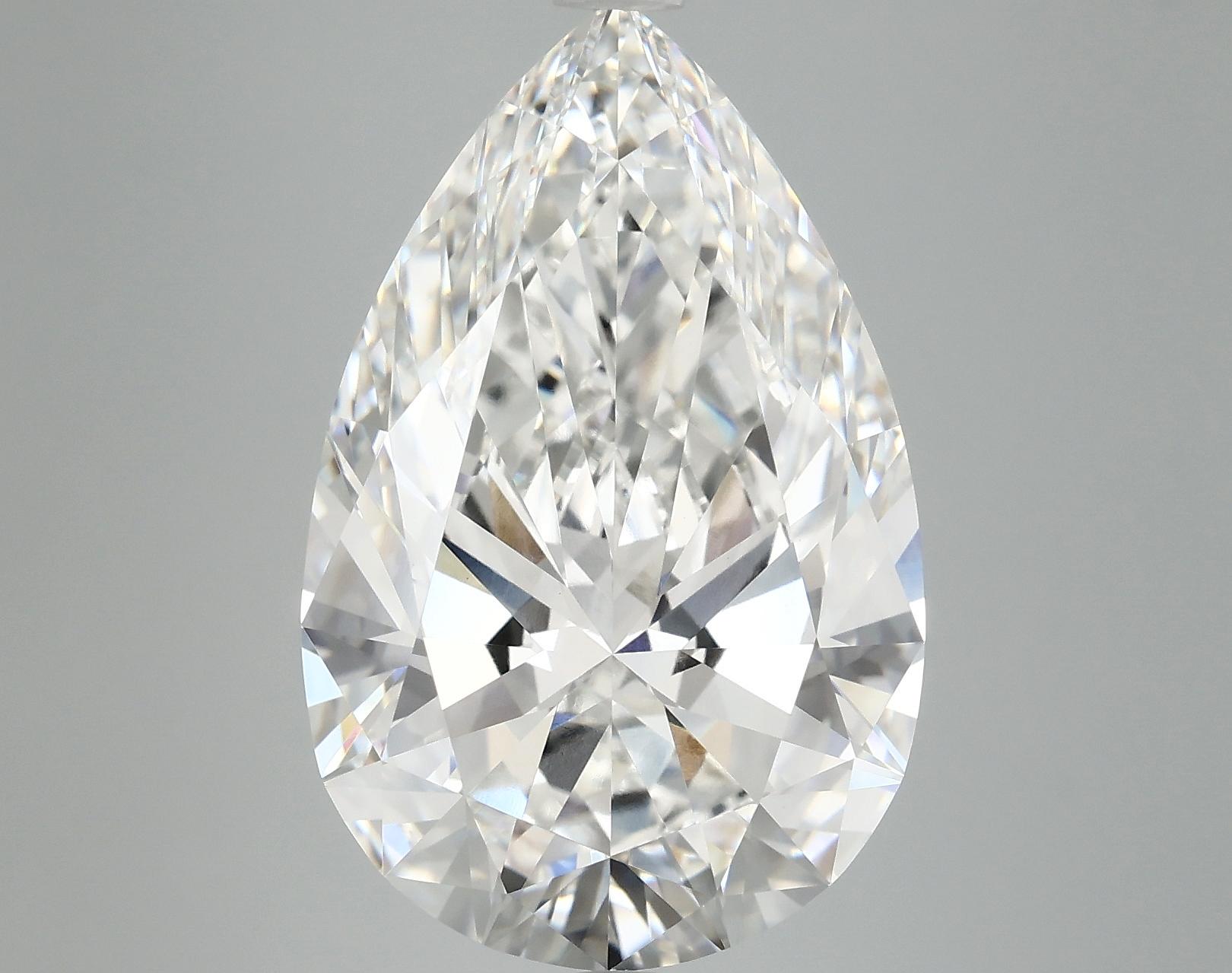 9.58 Carat Pear Shaped Ideal Cut VVS2 IGI Certified Lab Grown Diamond