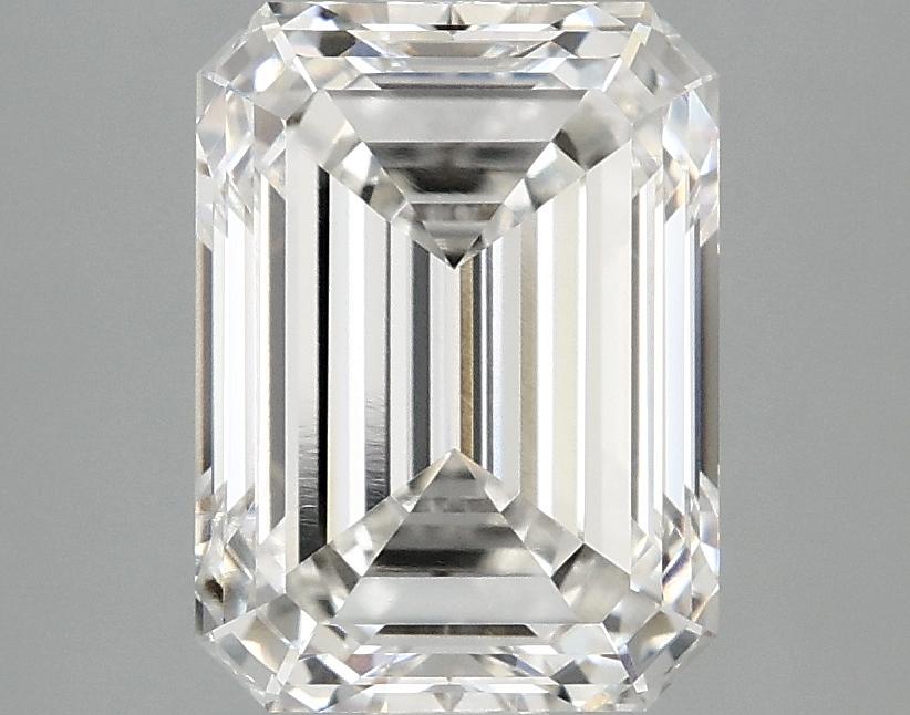2.97 Carat Emerald Shaped Excellent Cut VVS1 IGI Certified Lab Grown Diamond