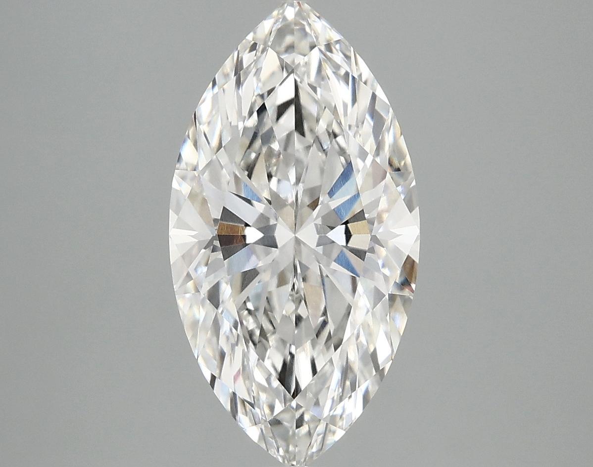 3.02 Carat Marquise Shaped Excellent Cut VVS2 IGI Certified Lab Grown Diamond