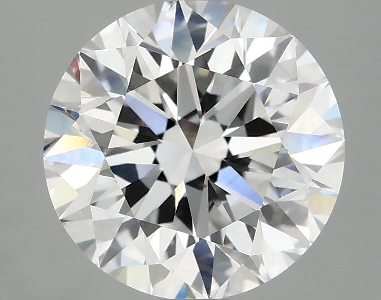 3.04 Carat Round Shaped Excellent Cut VVS2 IGI Certified Lab Grown Diamond