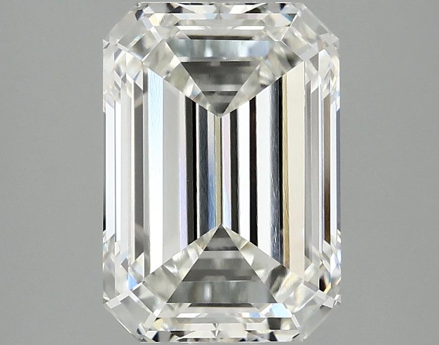 3.02 Carat Emerald Shaped Ideal Cut VVS1 IGI Certified Lab Grown Diamond