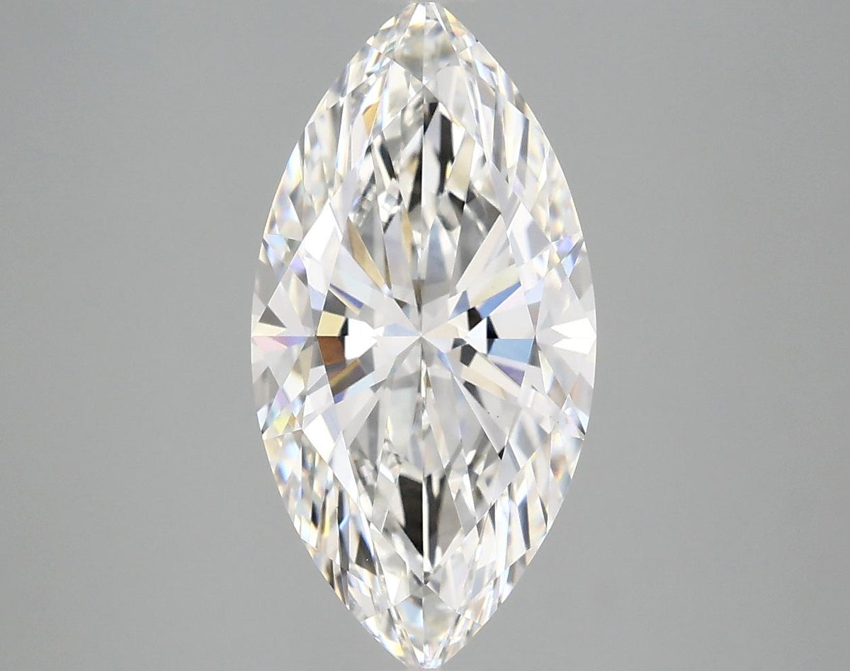 3.03 Carat Marquise Shaped Ideal Cut VS1 IGI Certified Lab Grown Diamond