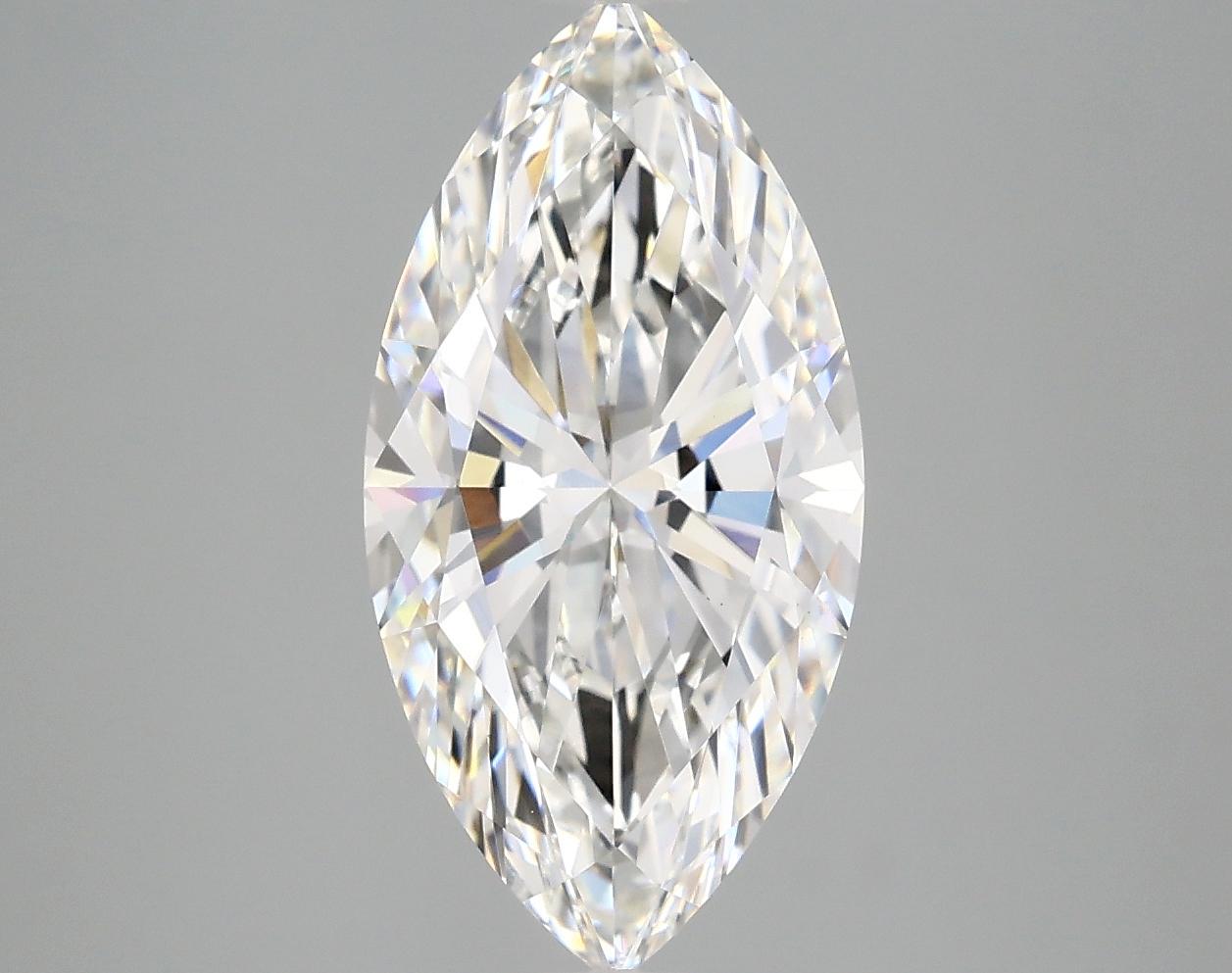 3.03 Carat Marquise Shaped Ideal Cut VS1 IGI Certified Lab Grown Diamond