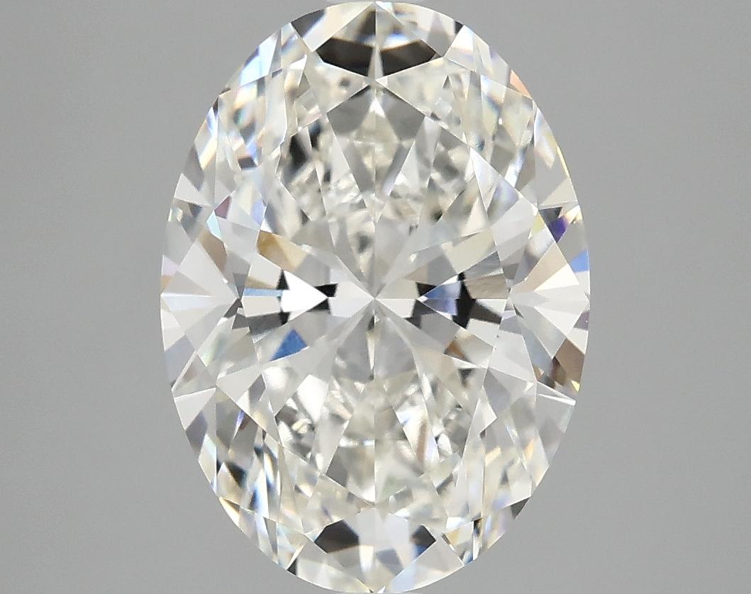 3.8 Carat Oval Shaped Ideal Cut VVS2 IGI Certified Lab Grown Diamond