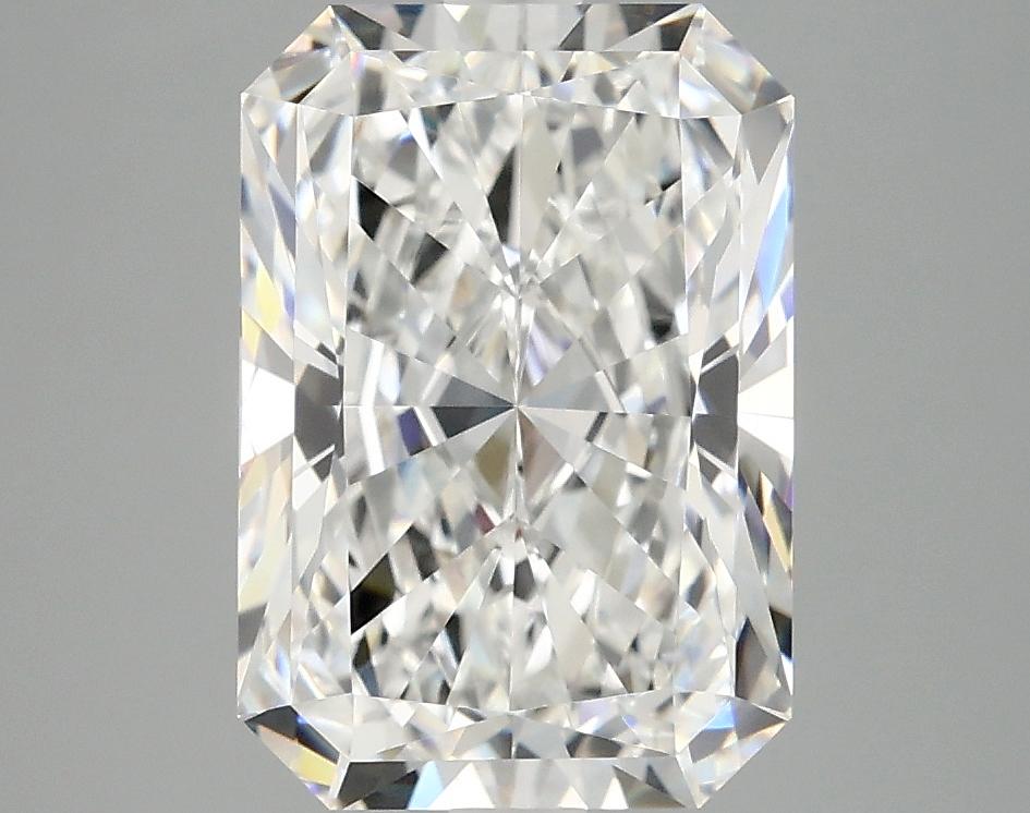 3.87 Carat Radiant Shaped Ideal Cut VVS2 IGI Certified Lab Grown Diamond