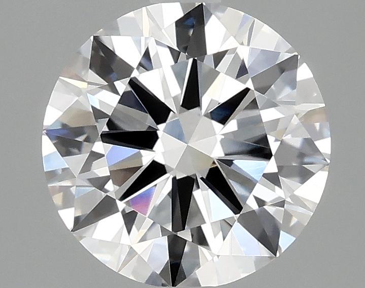 2.09 Carat Round Shaped Excellent Cut VVS2 IGI Certified Lab Grown Diamond