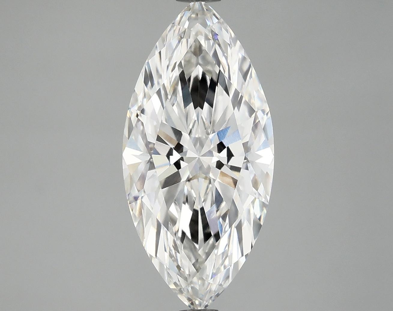 3.07 Carat Marquise Shaped Excellent Cut VS1 IGI Certified Lab Grown Diamond