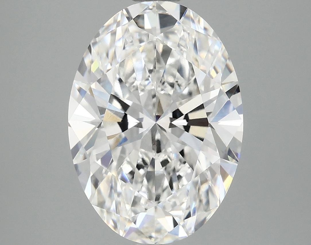 4.05 Carat Oval Shaped Ideal Cut VVS2 IGI Certified Lab Grown Diamond
