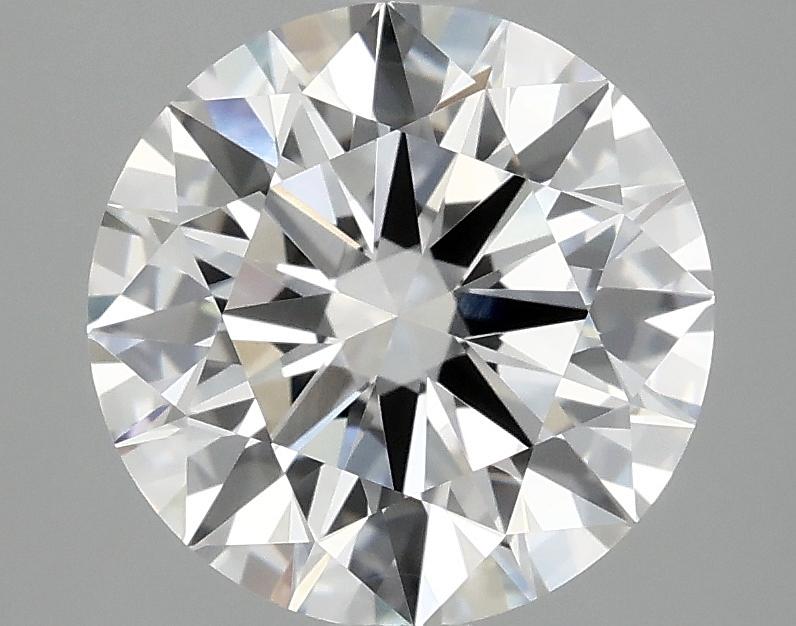 3.08 Carat Round Shaped Ideal Cut VVS2 IGI Certified Lab Grown Diamond