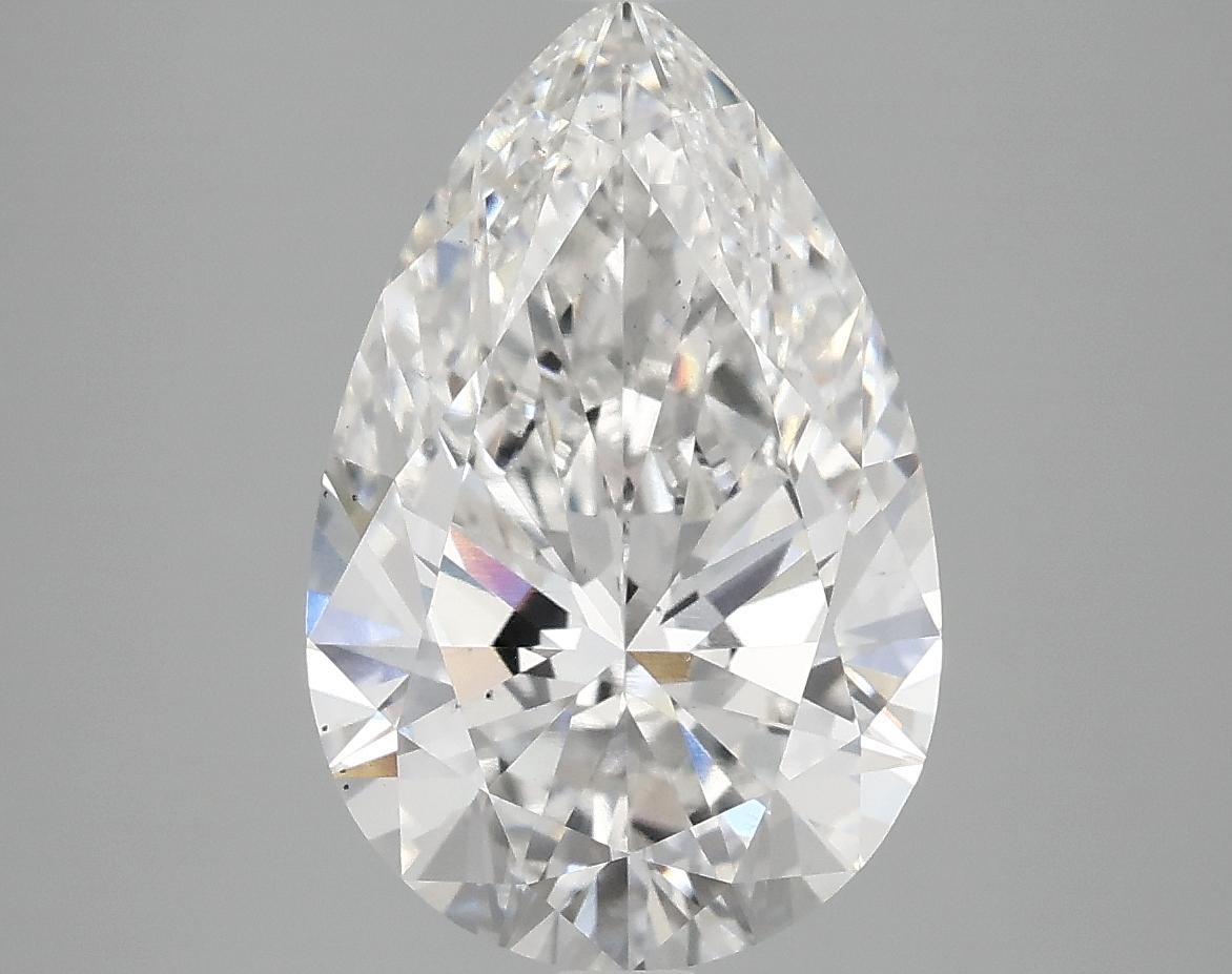 4.06 Carat Pear Shaped Ideal Cut VS2 IGI Certified Lab Grown Diamond