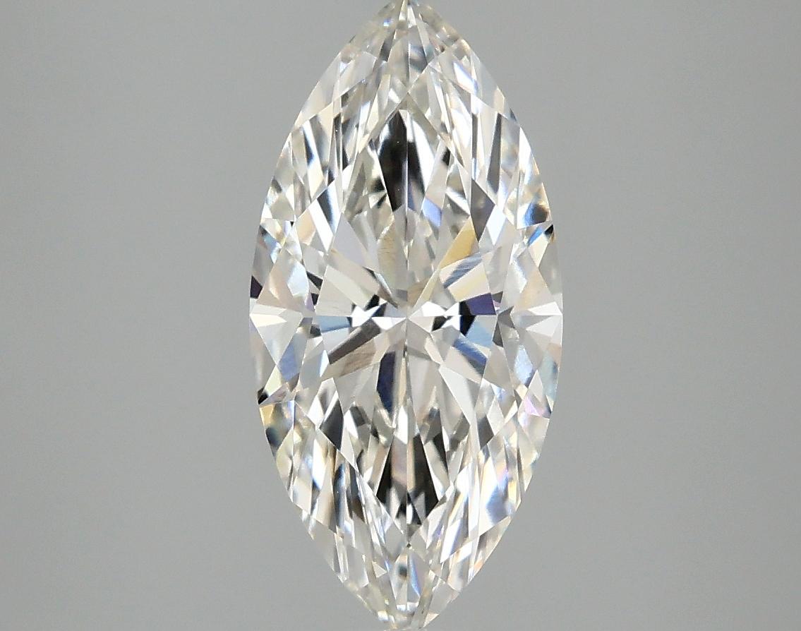 2.06 Carat Marquise Shaped Excellent Cut VVS2 IGI Certified Lab Grown Diamond