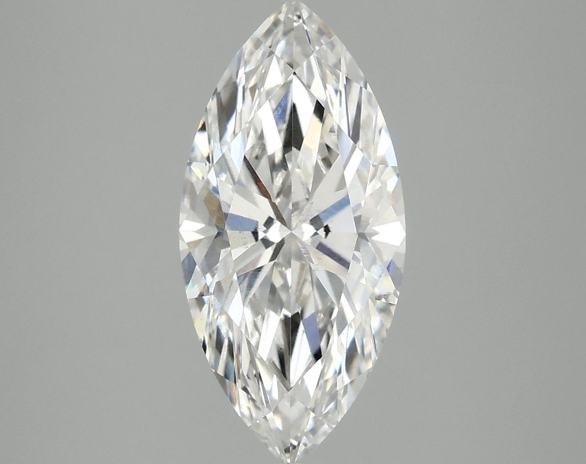 2.57 Carat Marquise Shaped Excellent Cut VS2 IGI Certified Lab Grown Diamond