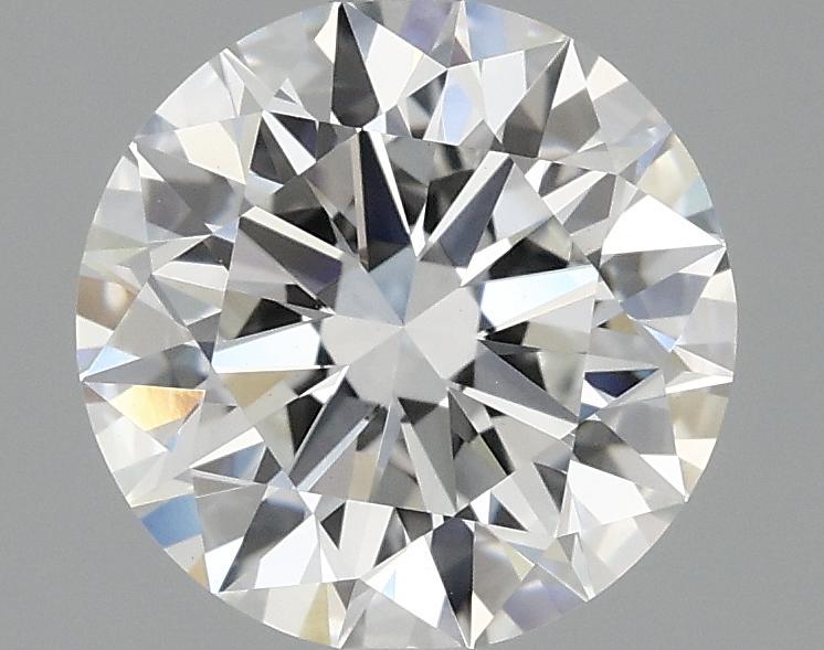 2.07 Carat Round Shaped Ideal Cut VVS2 IGI Certified Lab Grown Diamond