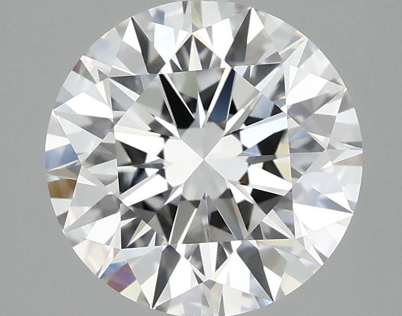 3.08 Carat Round Shaped Ideal Cut VVS2 IGI Certified Lab Grown Diamond