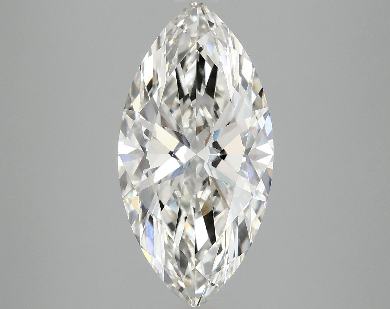 3.09 Carat Marquise Shaped Ideal Cut VS1 IGI Certified Lab Grown Diamond