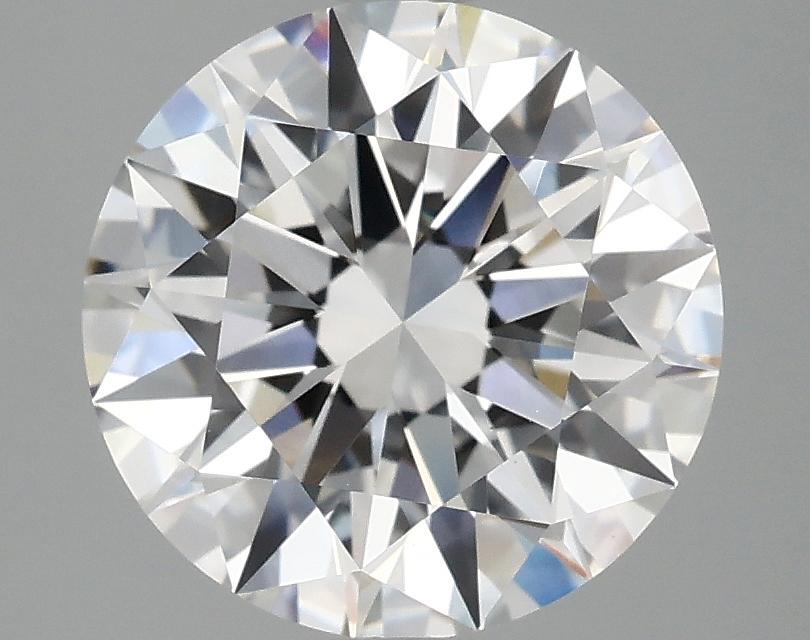 3.05 Carat Round Shaped Ideal Cut VVS2 IGI Certified Lab Grown Diamond