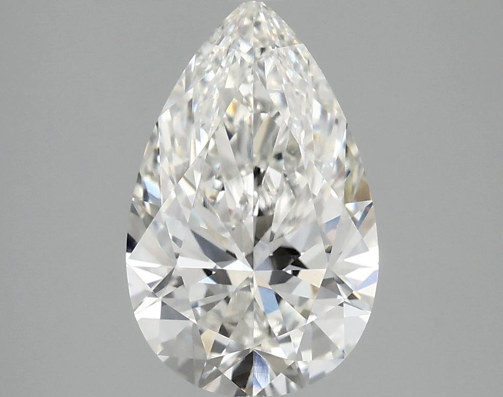 2.19 Carat Pear Shaped Ideal Cut VVS2 IGI Certified Lab Grown Diamond