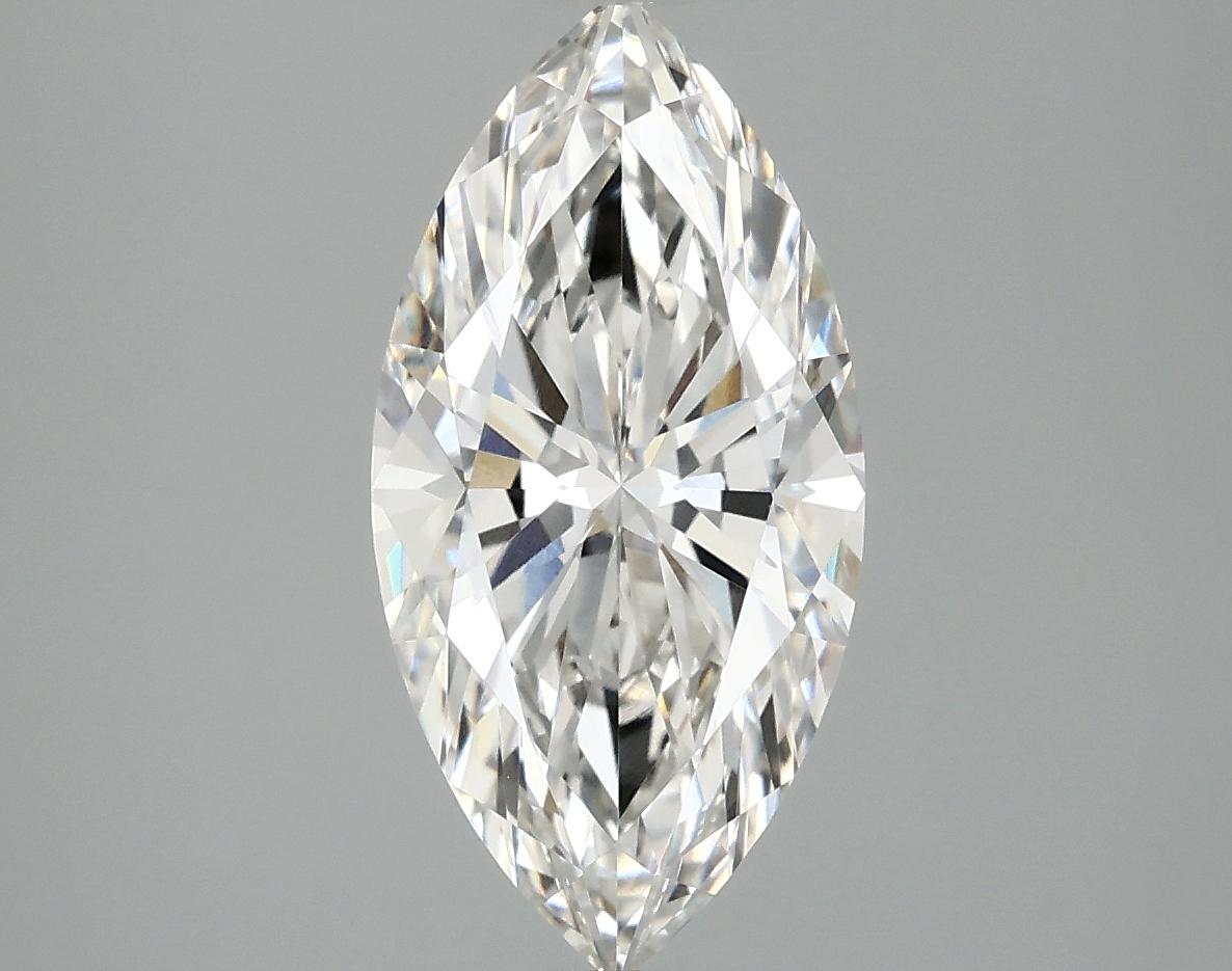 2.04 Carat Marquise Shaped Ideal Cut VVS2 IGI Certified Lab Grown Diamond
