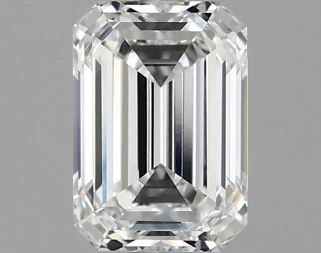 1.08 Carat Emerald Shaped Ideal Cut VVS1 IGI Certified Lab Grown Diamond