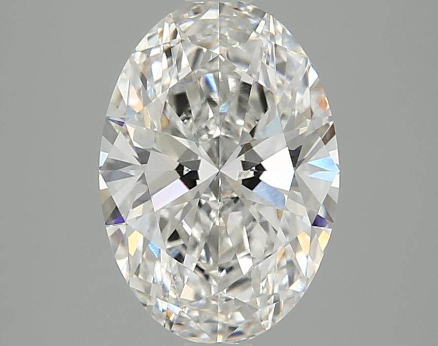 2.02 Carat Oval Shaped Ideal Cut VVS2 IGI Certified Lab Grown Diamond