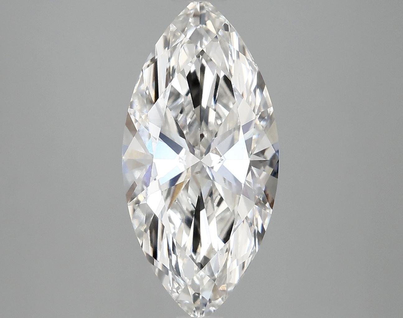 2.89 Carat Marquise Shaped Excellent Cut VS1 IGI Certified Lab Grown Diamond