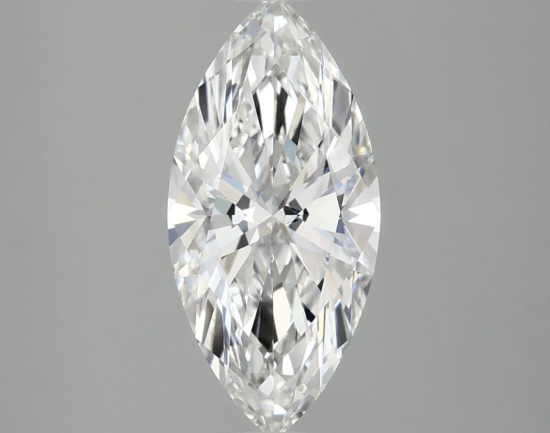 1.85 Carat Marquise Shaped Excellent Cut VVS2 IGI Certified Lab Grown Diamond