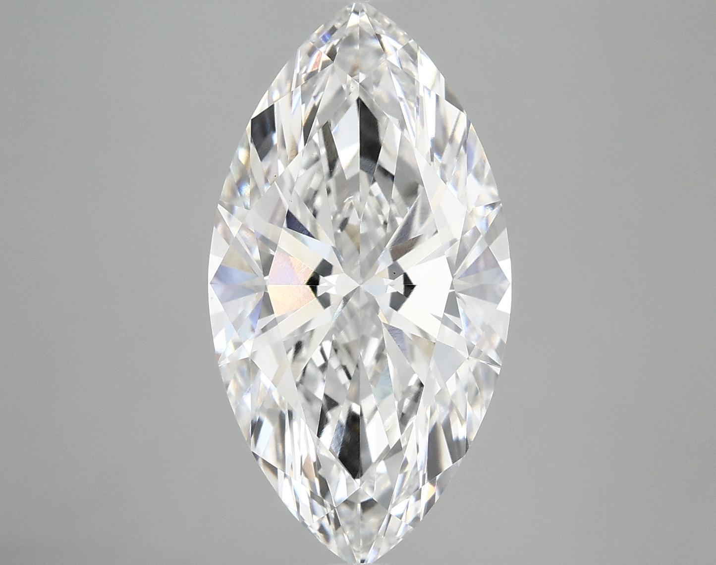 4.88 Carat Marquise Shaped Excellent Cut VS2 IGI Certified Lab Grown Diamond