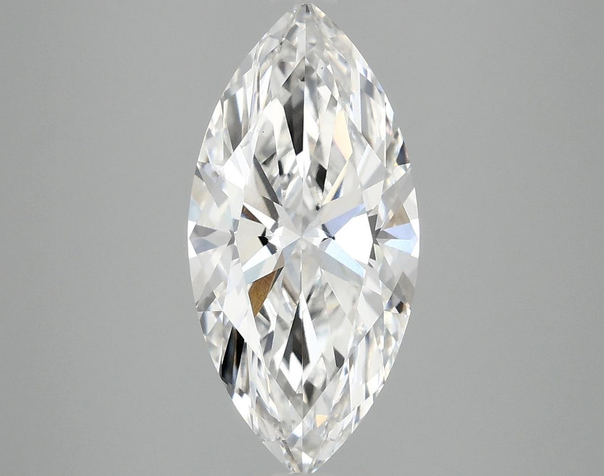 3.02 Carat Marquise Shaped Excellent Cut VS1 IGI Certified Lab Grown Diamond