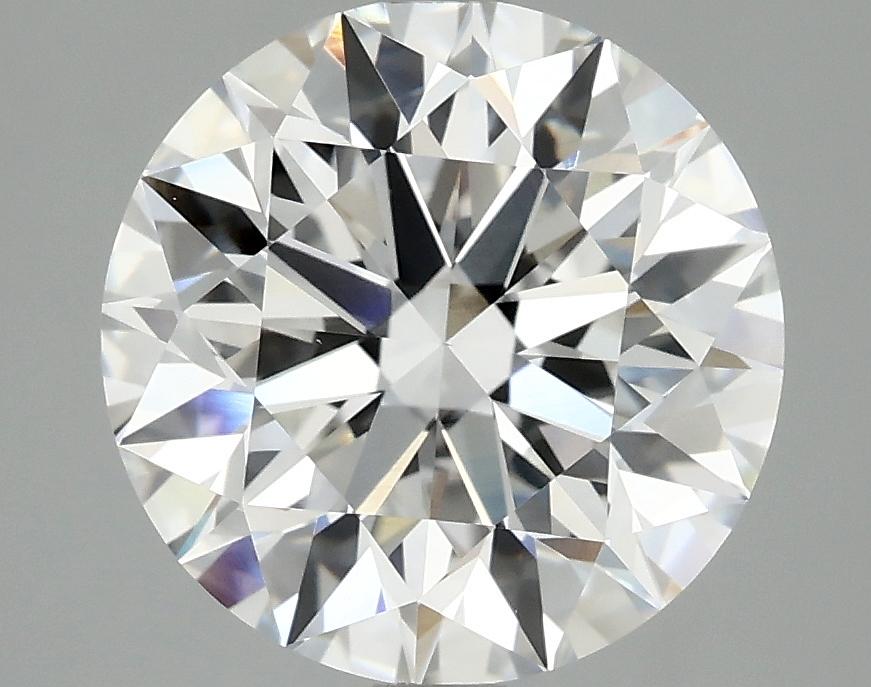 4.08 Carat Round Shaped Excellent Cut VVS2 IGI Certified Lab Grown Diamond