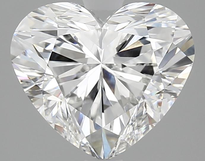 3.09 Carat Heart Shaped Ideal Cut VVS2 IGI Certified Lab Grown Diamond