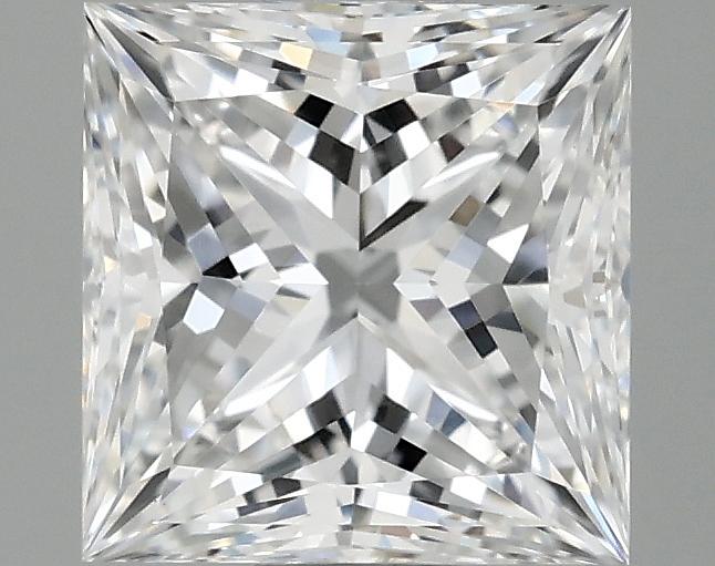 0.99 Carat Princess Shaped Ideal Cut VVS2 IGI Certified Lab Grown Diamond