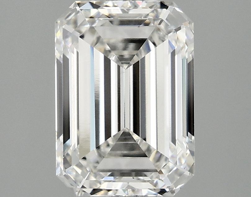 2.56 Carat Emerald Shaped Ideal Cut VS1 IGI Certified Lab Grown Diamond