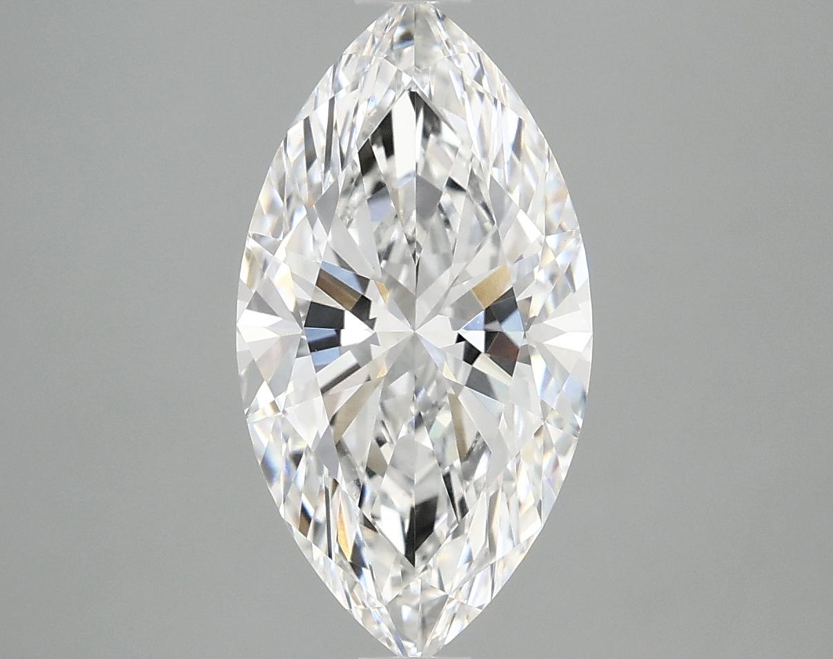 3.06 Carat Marquise Shaped Excellent Cut VVS2 IGI Certified Lab Grown Diamond