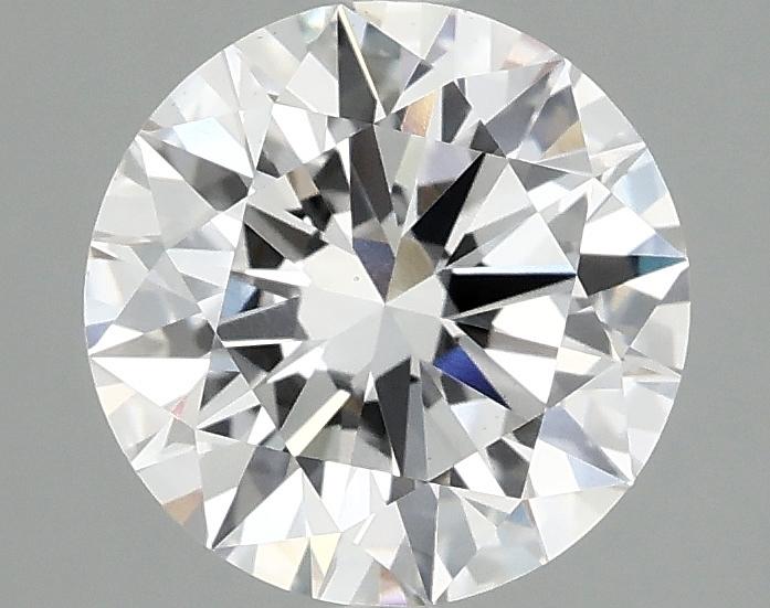 2.05 Carat Round Shaped Ideal Cut VS1 IGI Certified Lab Grown Diamond