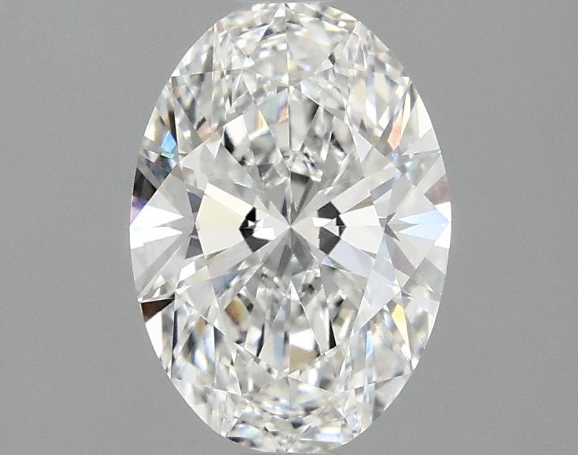1.35 Carat Oval Shaped Ideal Cut VVS2 IGI Certified Lab Grown Diamond