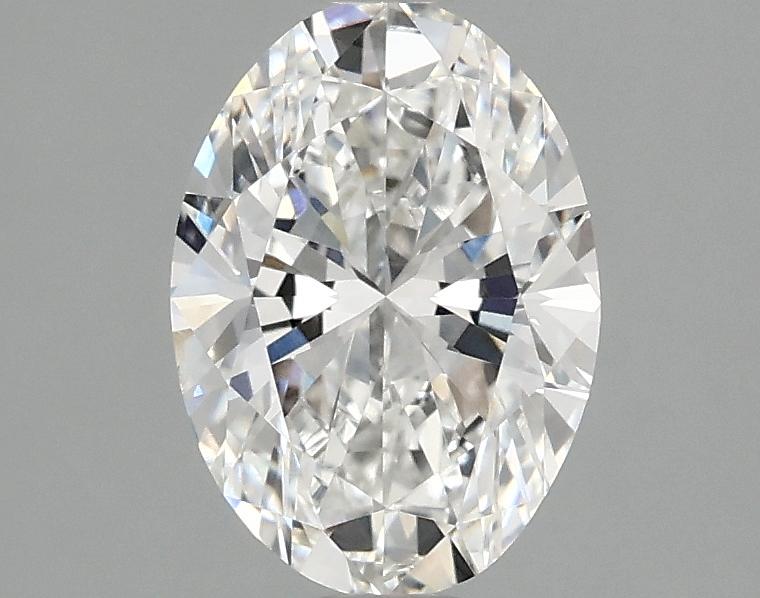 1.5 Carat Oval Shaped Ideal Cut VVS2 IGI Certified Lab Grown Diamond